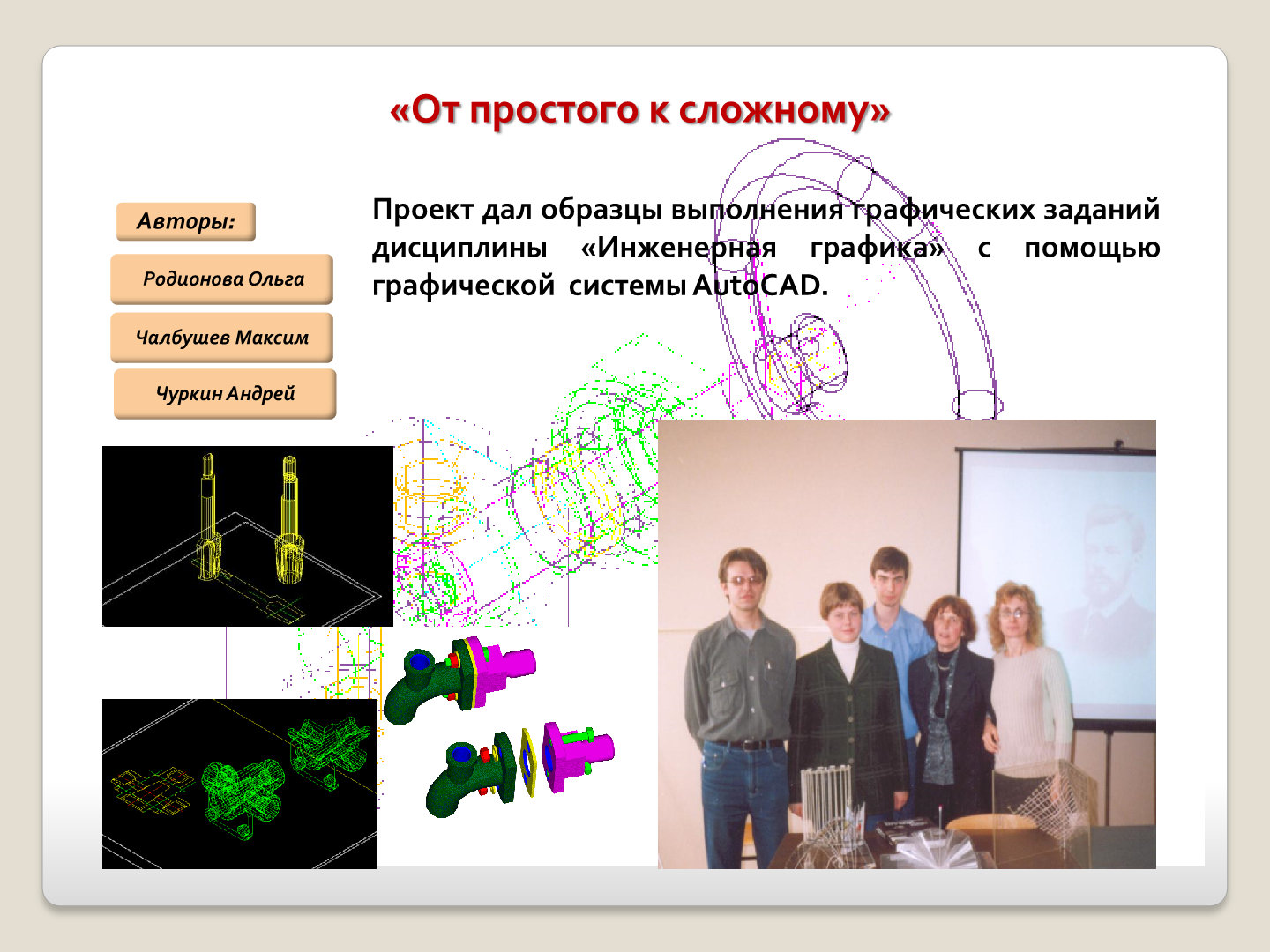 Кафедра «Инженерная графика»: опыт организации студенческой НИР -  Библиотека МГТУ им. Н.Э. Баумана