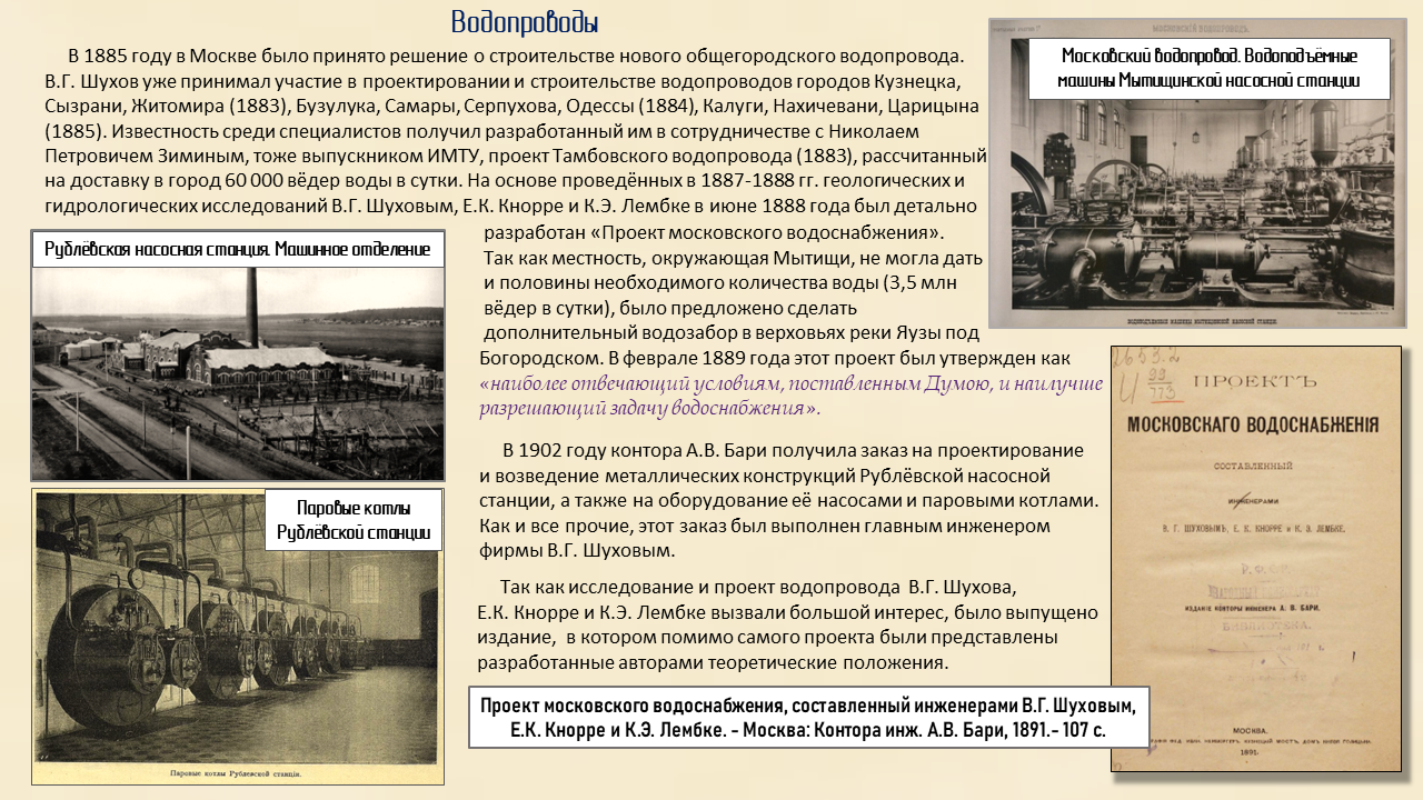 В. Г. Шухов. «Русский Леонардо» или «человек-фабрика» - Библиотека МГТУ им.  Н.Э. Баумана